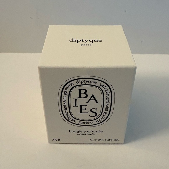 Diptyque Baies Scented Candle in Box Mini Size 1.23 OZ -Berries& Rose - Picture 2 of 2